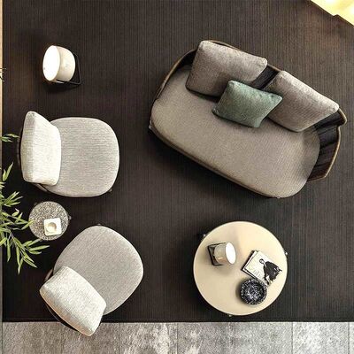 Nordic Outdoor Garden Sofa Set Waterproof Sunscreen Patio Sofa Chair