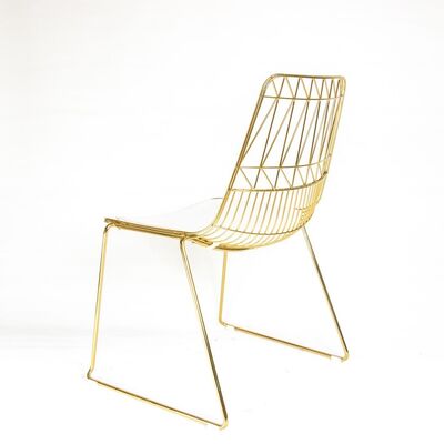 Patio Metal Wrought Iron Dining Chairs Indoor Creative Home Leisure 46x53x80.5cm