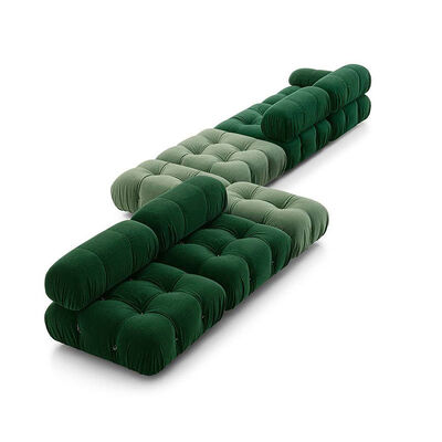 Combination Soft Modular Sofa Family Lambswool Fabric Living Room Sofas