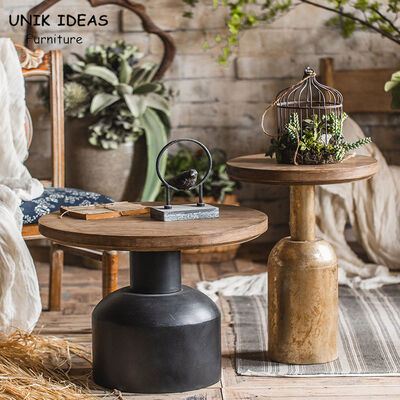 좋은 가격 고대 손 조각하는 고급 중앙 테이블 8.5 킬로그램 장식적 고체 목재 라운드 온라인으로