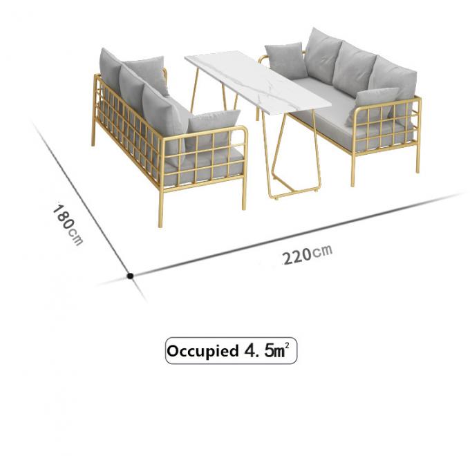 4 인당 Ins 대중 식당 가구 마퀴나스 구 유고슬라비아의 화폐 단위 카페 식당 테이블 소파